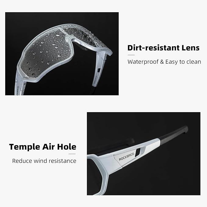 Load image into Gallery viewer, ROCKBROS Bicycle Sunglasses Photochromic and Polarized Sports Cycling Eyewear 1016