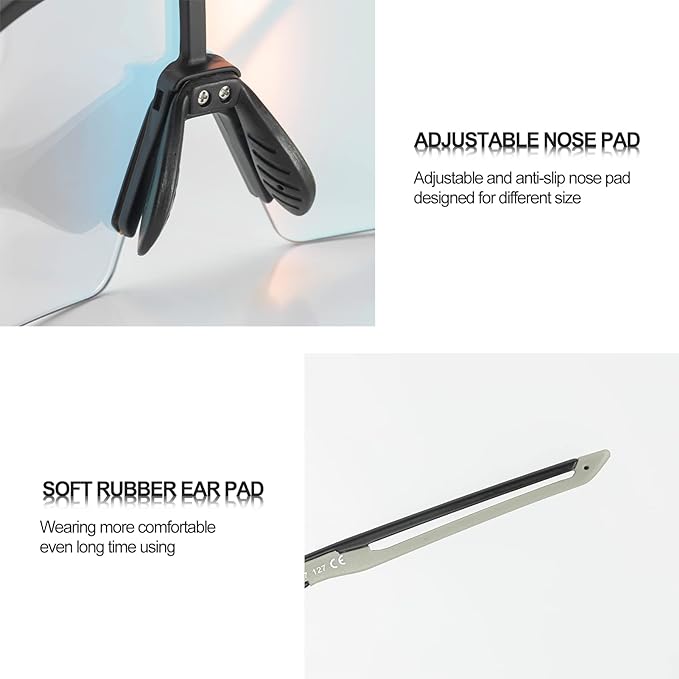 Load image into Gallery viewer, ROCKBROS Photochromic Sports Cycling Sunglasses 1017