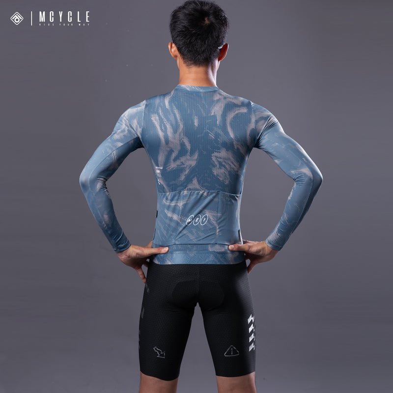 Load image into Gallery viewer, Mcycle Pro Men's Long Sleeve Cycling Jersey MY358