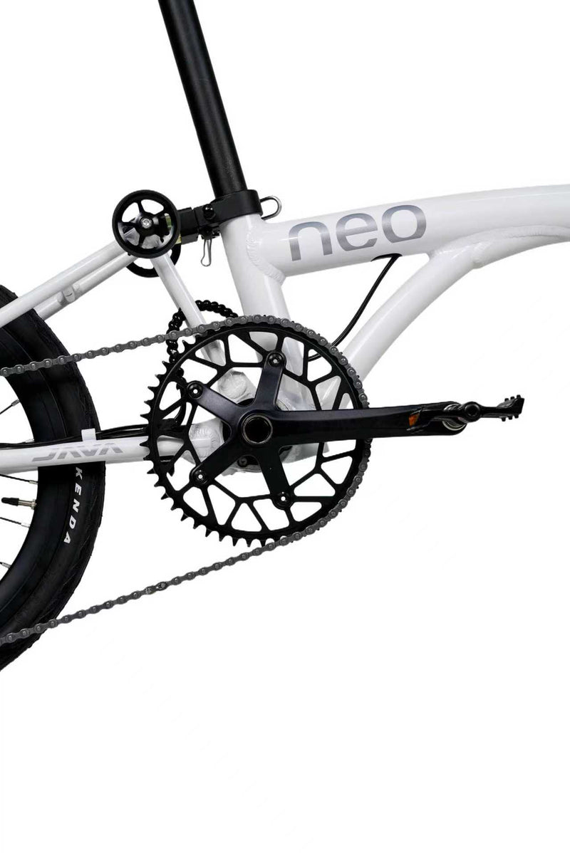 Load image into Gallery viewer, JAVA NEO 9 Speed 16 Inch Triple-fold Folding Bike