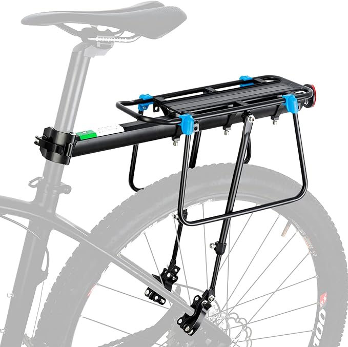 Load image into Gallery viewer, Rockbros Rear Bicycle Rack  Universal Adjustable Bike Carrier HJ10011