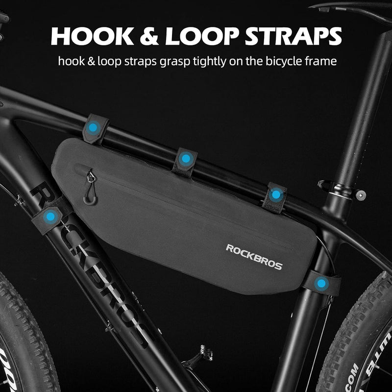 Load image into Gallery viewer, ROCKBROS Bike Frame Bag Bicycle Triangle Bag Under Top Tube Bag AS043