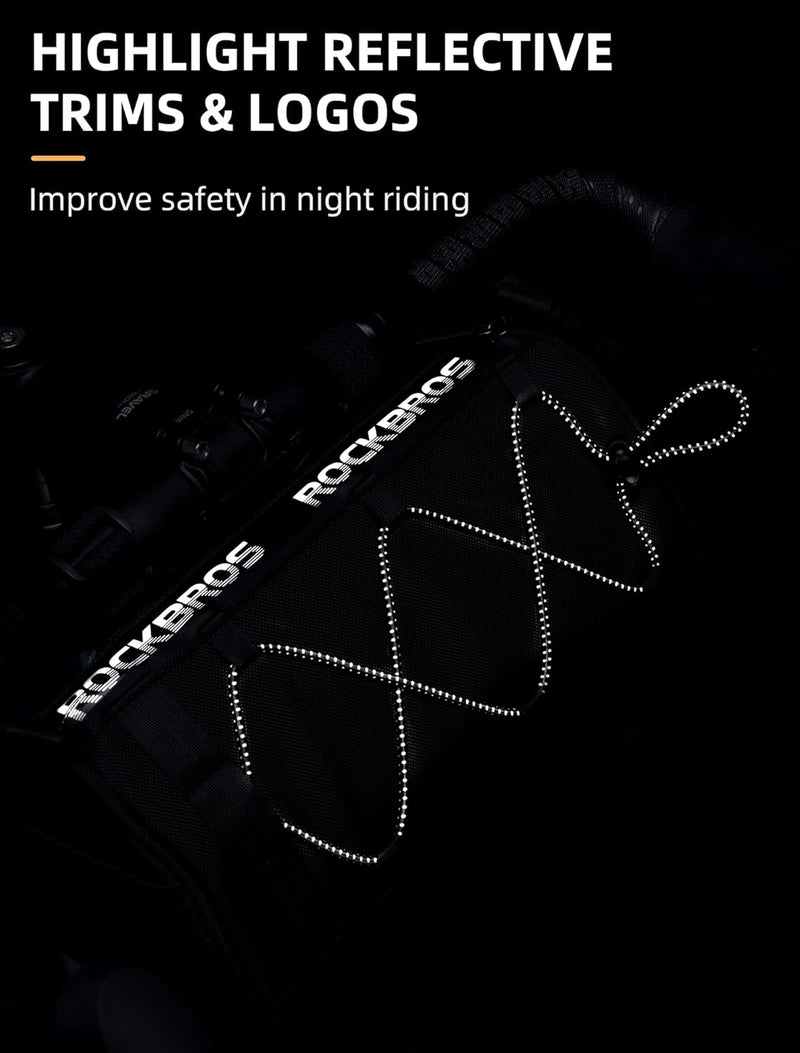 Load image into Gallery viewer, ROCKBROS Bike Handlebar Bag with 1.5L Large Capacity Bicycle Bag
