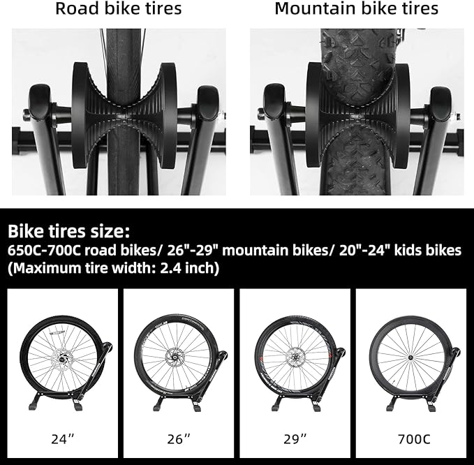 Load image into Gallery viewer, Rockbros Bicycle Parking Stand Floor Alloy Bicycle Stand 27210001001