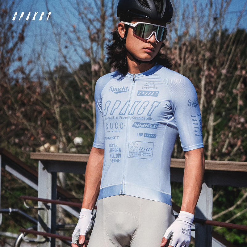 Load image into Gallery viewer, Spakct Era Men's Short-Sleeve Cycling Jersey | UV 40+ Protection, Quick-Dry, Slim Fit Road Bike Shirt YB111138