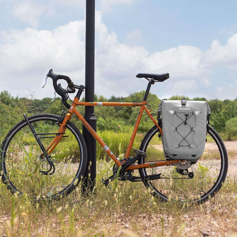 Load image into Gallery viewer, ROCKBROS Bike Pannier 27L Bicycle Rear Seat Carrier Waterproof Bag AS002
