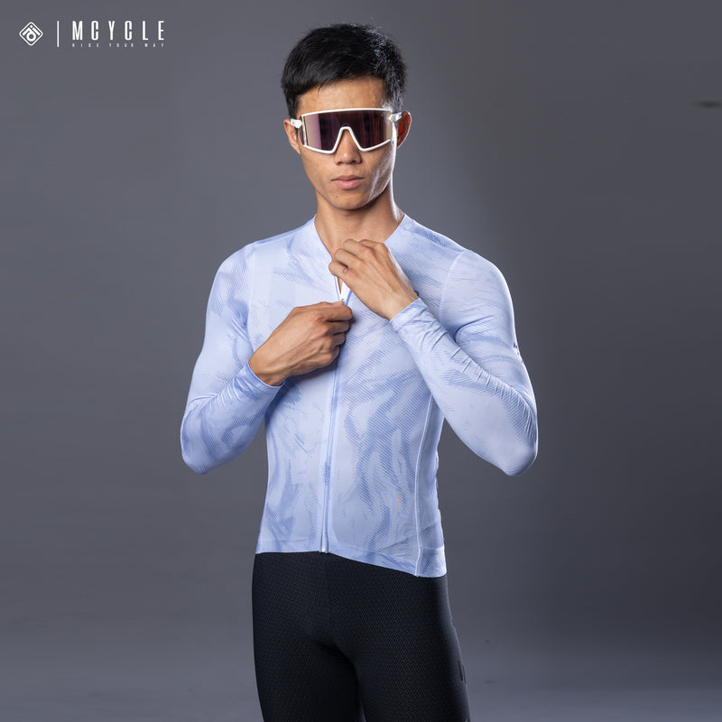 Load image into Gallery viewer, Mcycle Pro Men's Long Sleeve Cycling Jersey MY358