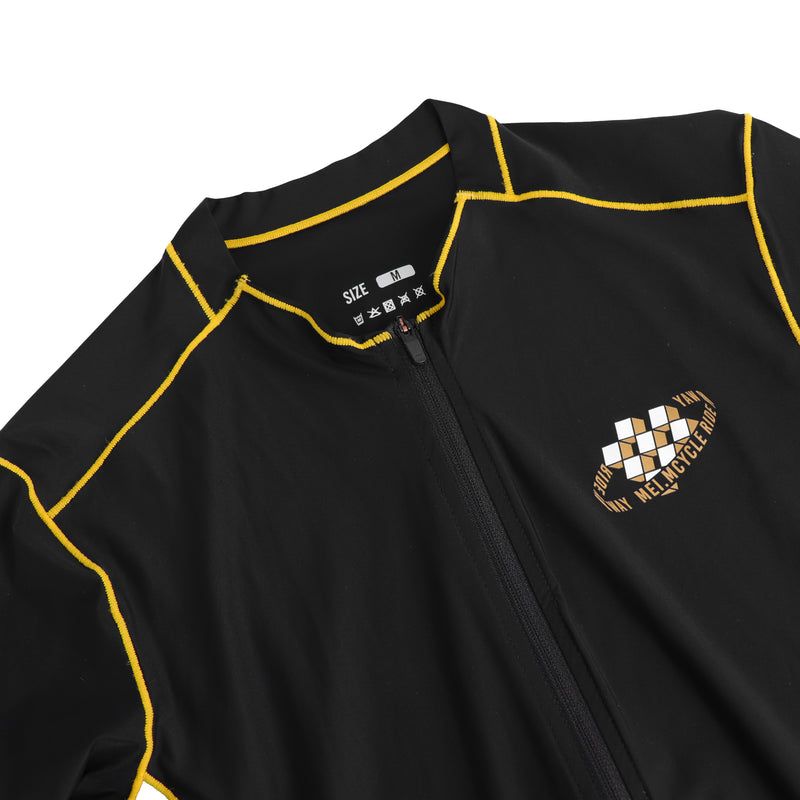 Load image into Gallery viewer, Mcycle Men's Pro Cycling Jersey Top Wear Black MY297