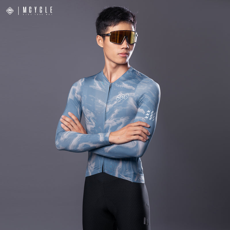 Load image into Gallery viewer, Mcycle Pro Men's Long Sleeve Cycling Jersey MY358