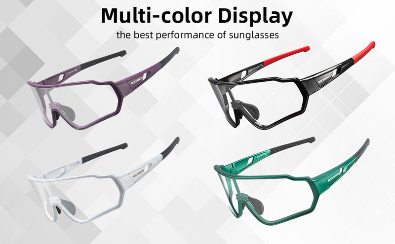 Load image into Gallery viewer, ROCKBROS Bicycle Sunglasses Photochromic and Polarized Sports Cycling Eyewear 1016