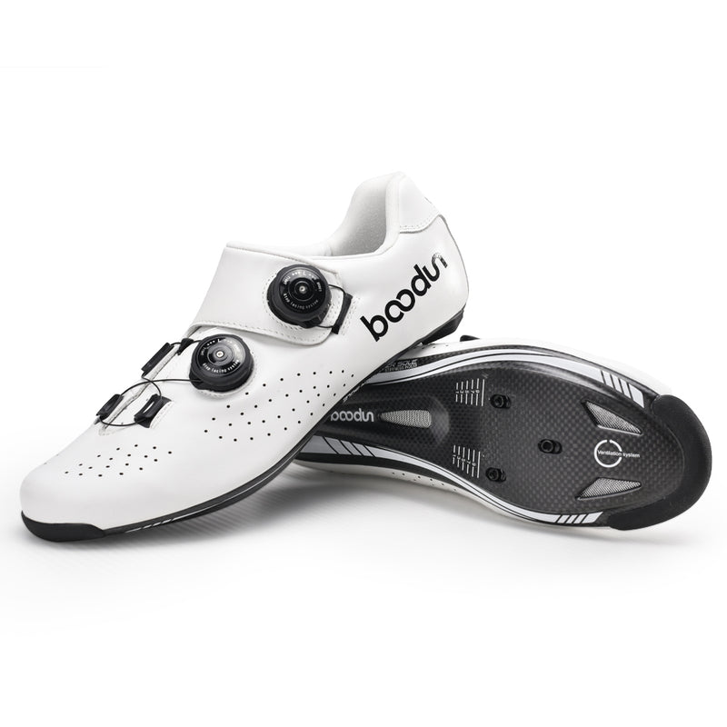 Load image into Gallery viewer, Boodun Limitless Carbon Leather Road Bike Cycling Shoes J032049