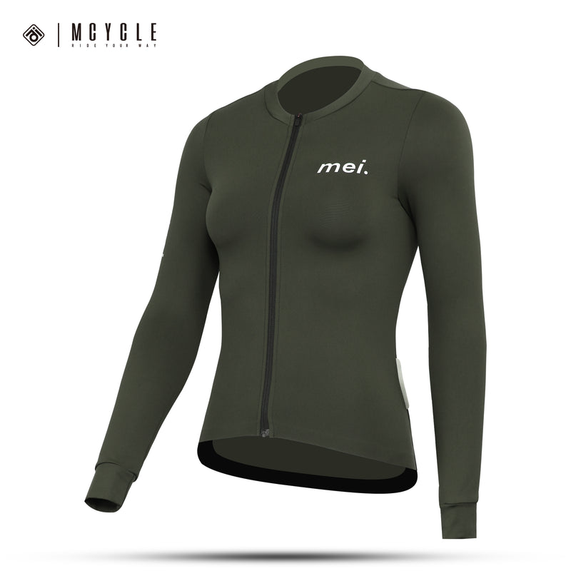 Load image into Gallery viewer, Mcycle Women's Thermal Long Sleeve Jersey MY253W