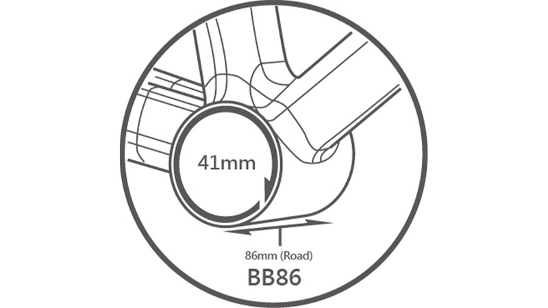 Load image into Gallery viewer, TRiPEAK PRESS-FIT BB86 86mm 3-in-1 Bottom Bracket G5 Ceramic Bearing
