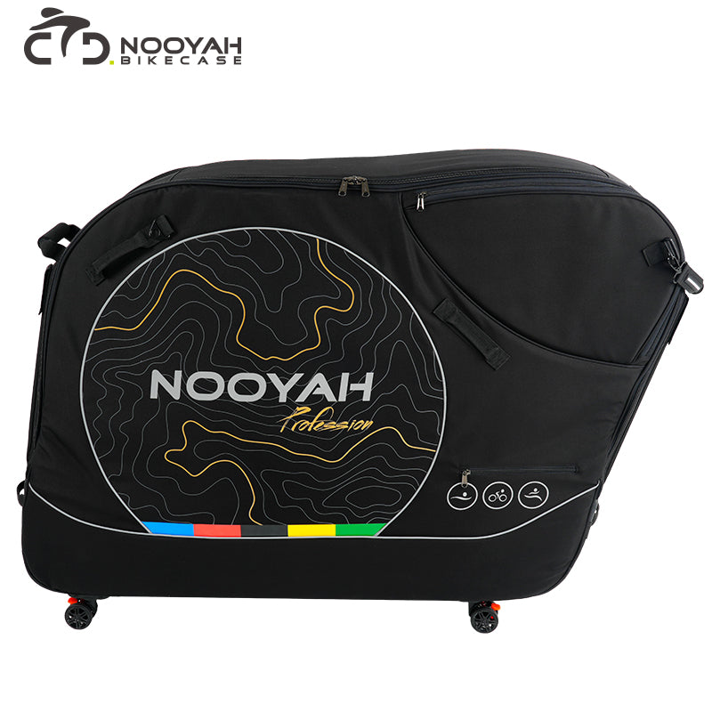 Load image into Gallery viewer, NOOYAH BK015 PRO Bike Travel Case No Remove Handlebar Bicycle Soft Bag with Stand Frame