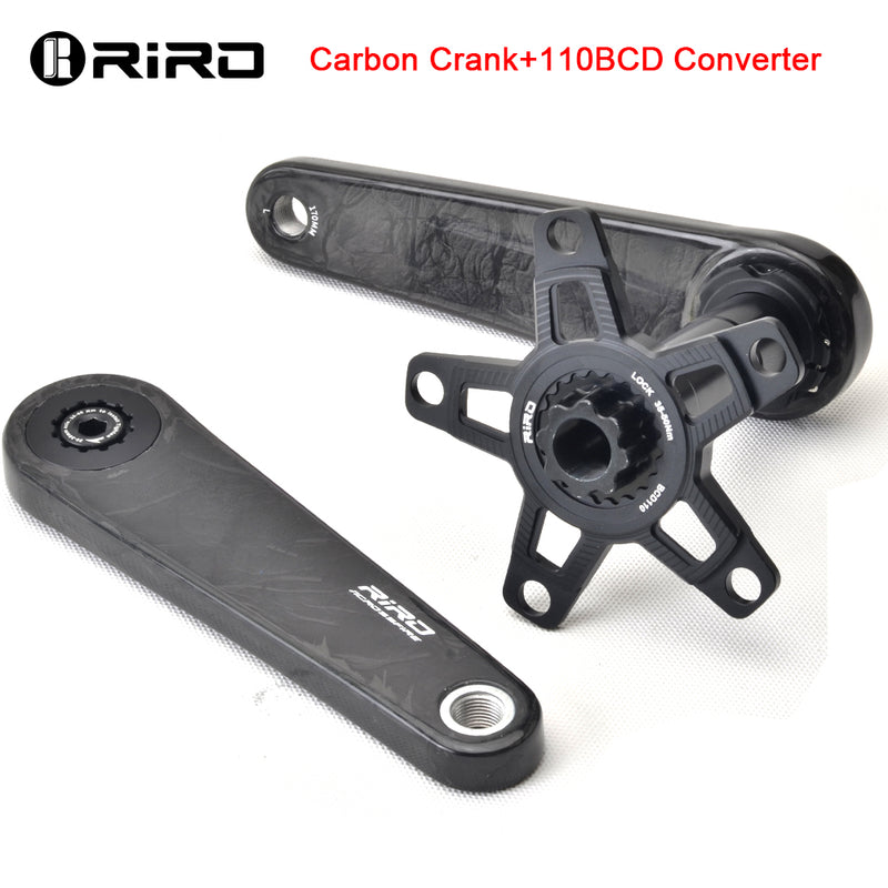 Load image into Gallery viewer, RIRO ACF Carbon Crankset 399g