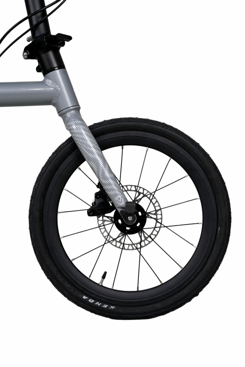Load image into Gallery viewer, JAVA NEO 9 Speed 16 Inch Triple-fold Folding Bike
