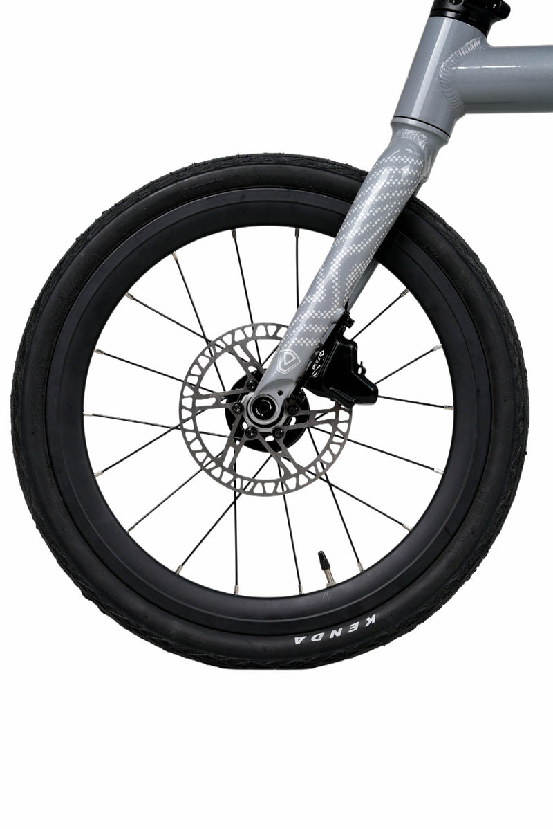 Load image into Gallery viewer, JAVA NEO 9 Speed 16 Inch Triple-fold Folding Bike