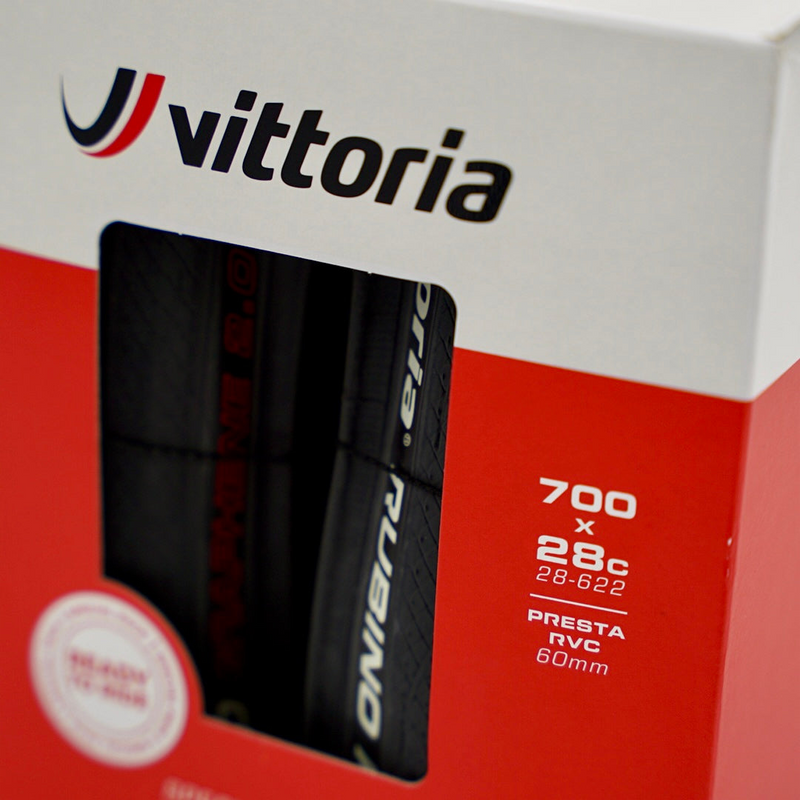 Load image into Gallery viewer, Vittoria 2x Rubino V G2.0 700C x 28 + 2x Tubes Road Tyre
