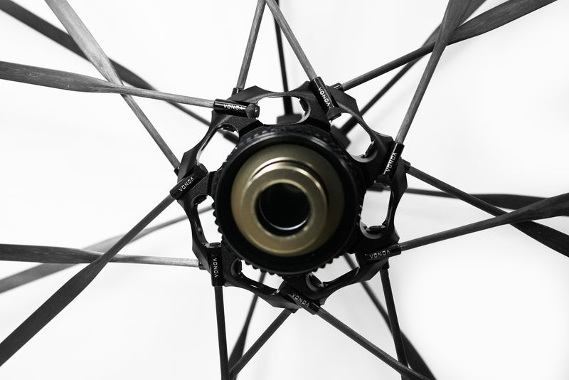 Load image into Gallery viewer, SCOM VOSO Lite Ultimate Undulating Carbon Road Bike Wheels Disc Brake Wheelset