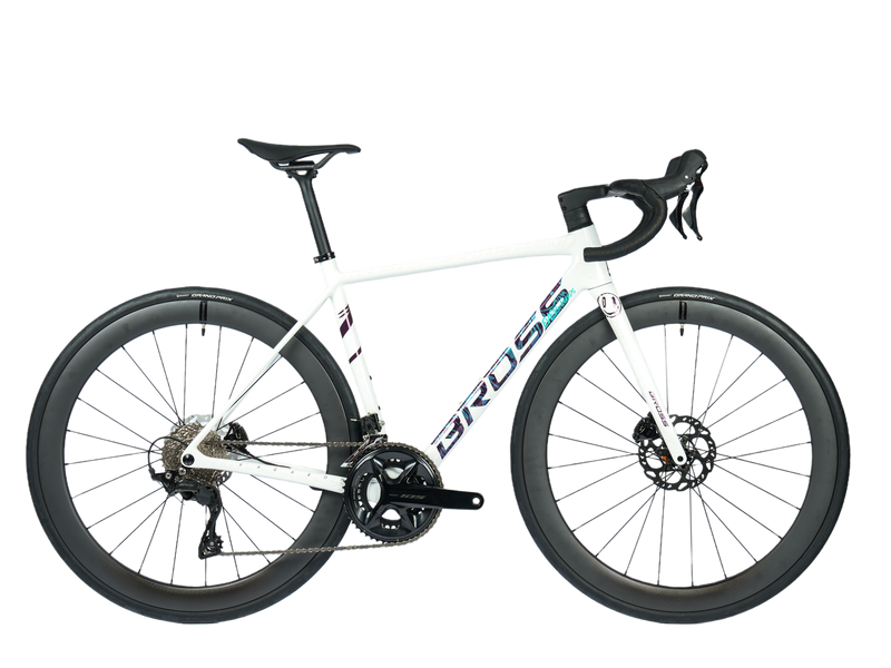 Load image into Gallery viewer, Bross Vagabond 5+ 105 R7120 Carbon Endurance Road Bike with Carbon Wheels