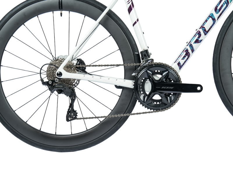 Load image into Gallery viewer, Bross Vagabond 5+ 105 R7120 Carbon Endurance Road Bike with Carbon Wheels