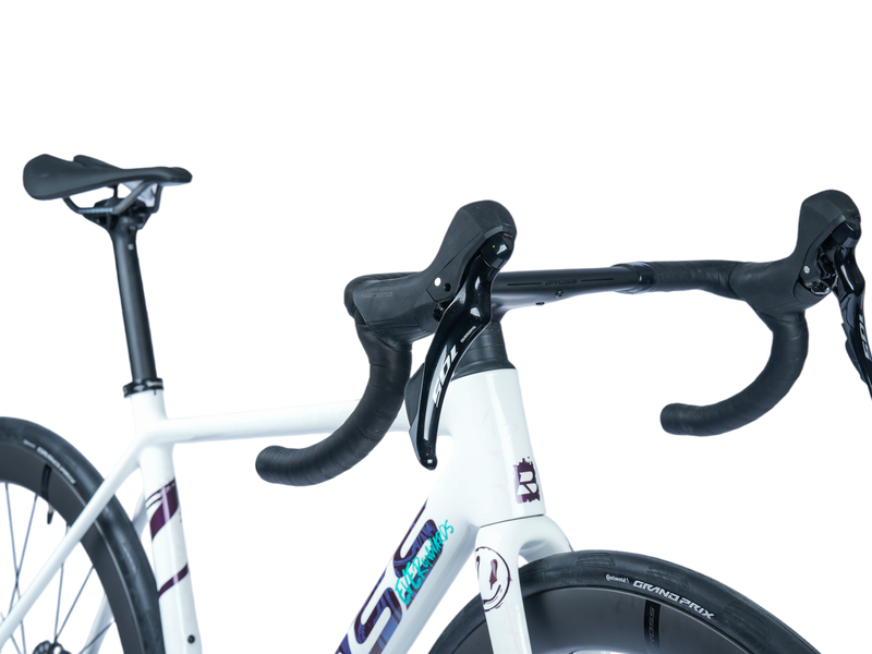 Load image into Gallery viewer, Bross Vagabond 5+ 105 R7120 Carbon Endurance Road Bike with Carbon Wheels