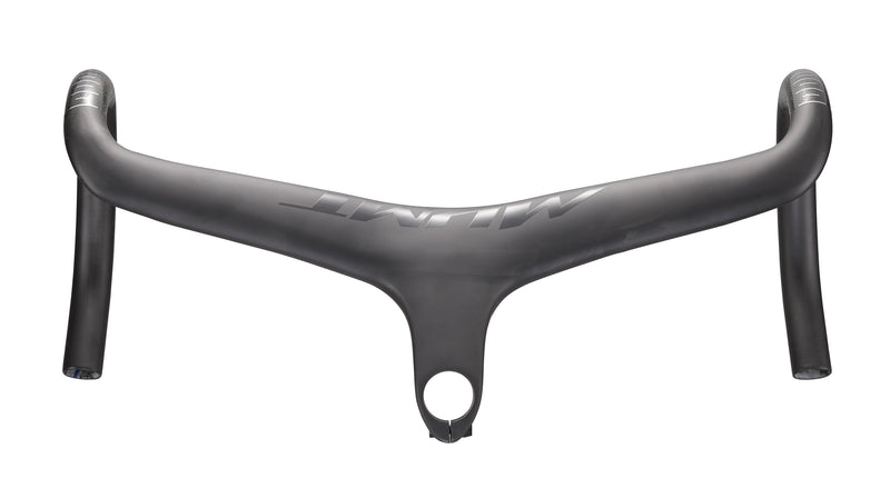 Load image into Gallery viewer, Pardus MVMT M-Silver Type B Integrated Road Carbon Handlebar Forward-swept Drop Bars