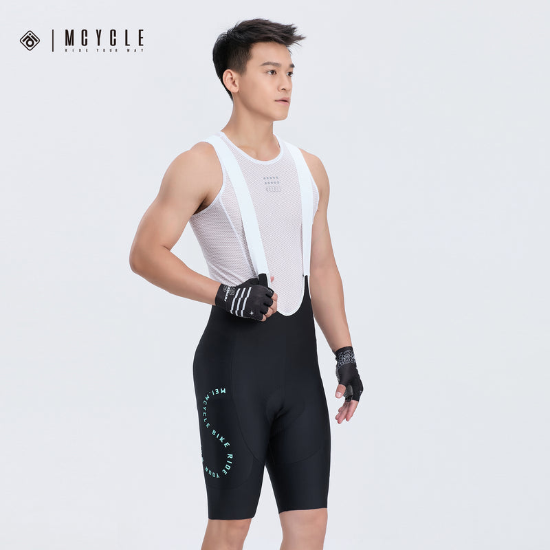 Load image into Gallery viewer, Mcycle Men's Cycling Bib Shorts with Elastic Interface Pads MK093