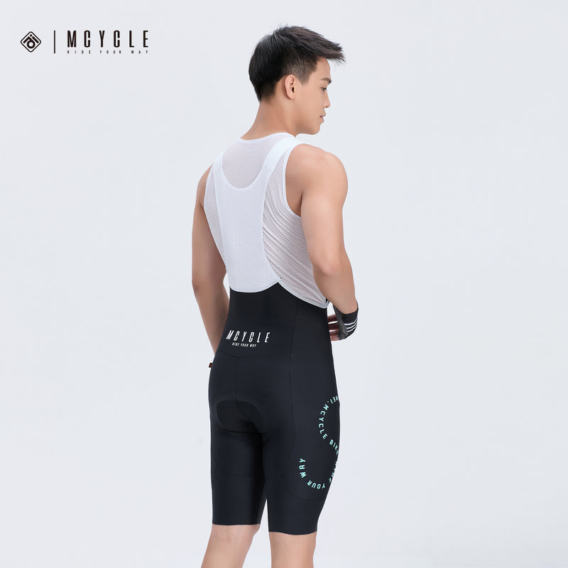 Load image into Gallery viewer, Mcycle Men's Cycling Bib Shorts with Elastic Interface Pads MK093