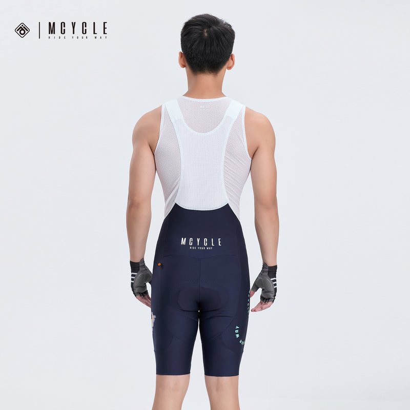 Load image into Gallery viewer, Mcycle Men's Cycling Bib Shorts with Elastic Interface Pads MK093