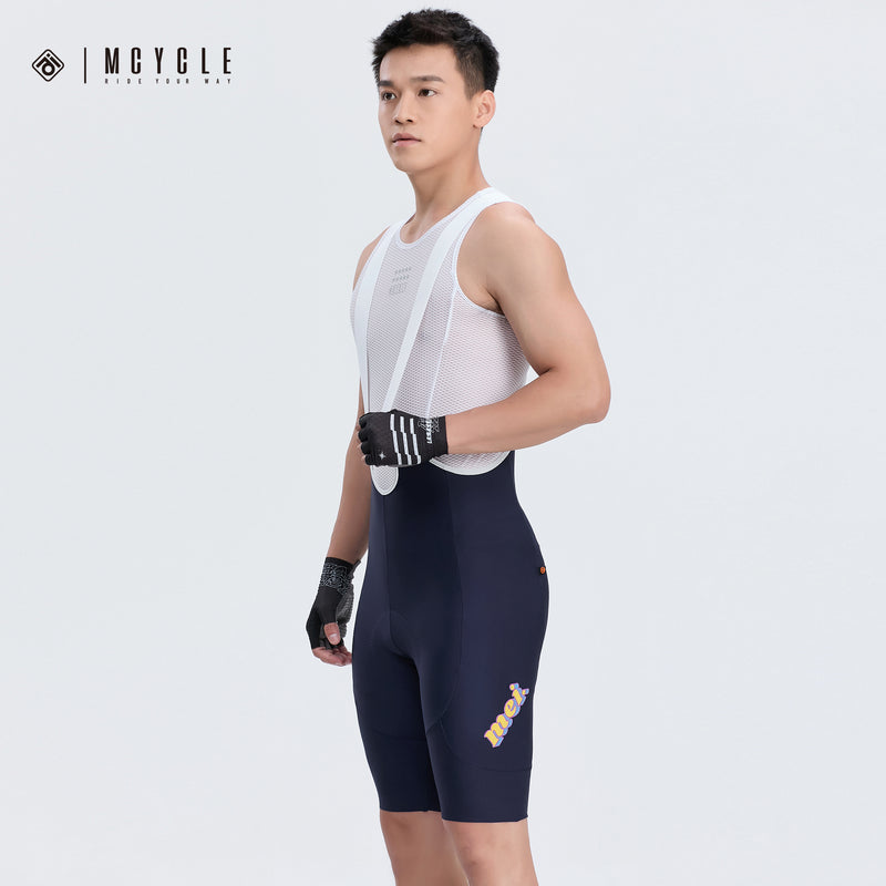Load image into Gallery viewer, Mcycle Men's Cycling Bib Shorts with Elastic Interface Pads MK093