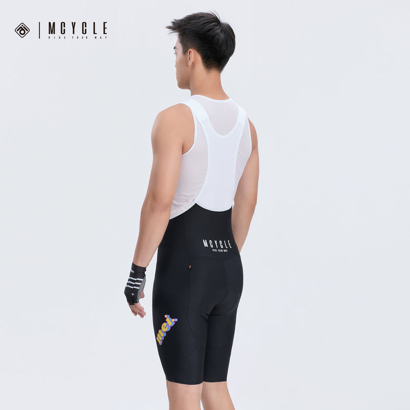 Load image into Gallery viewer, Mcycle Men's Cycling Bib Shorts with Elastic Interface Pads MK093
