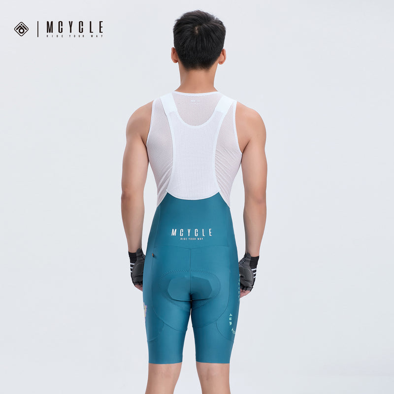 Load image into Gallery viewer, Mcycle Men's Cycling Bib Shorts with Elastic Interface Pads MK093