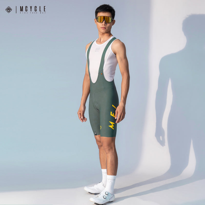 Load image into Gallery viewer, Mcycle Men's Cycling Bib Shorts with Elastic Interface Pads MK100