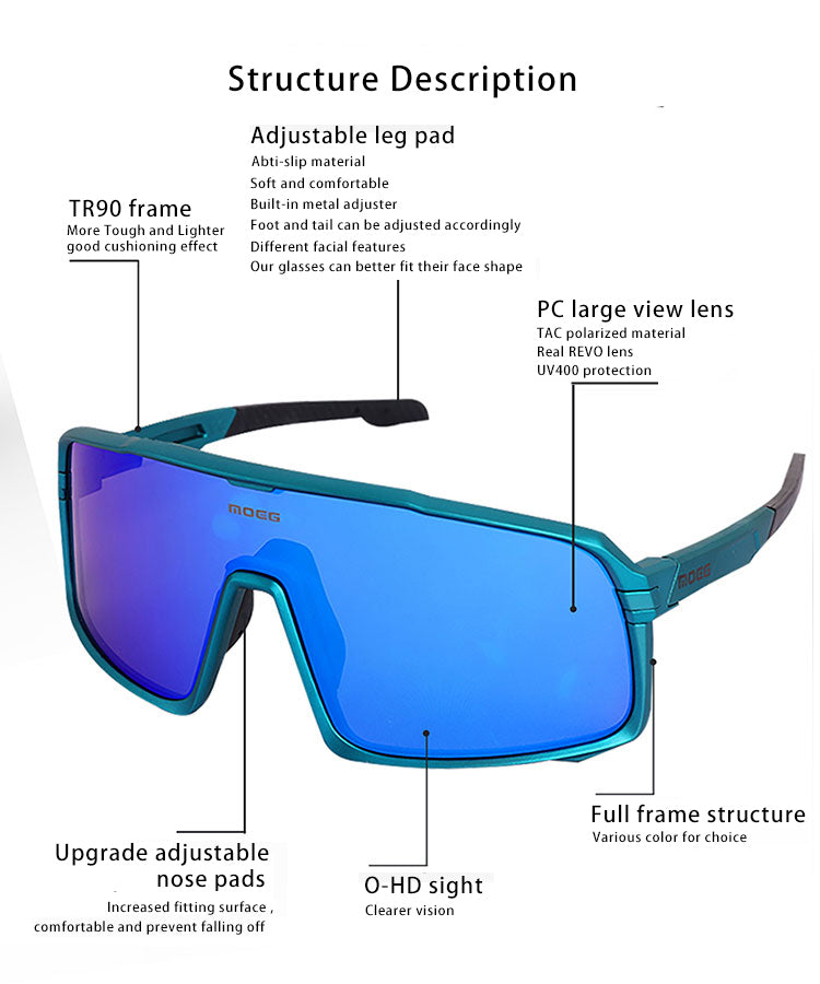 Load image into Gallery viewer, MOEG Cycling Sunglasses MO9160