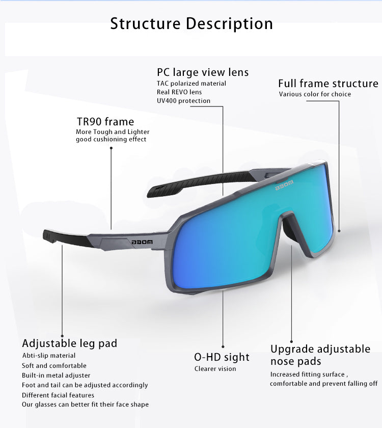 Load image into Gallery viewer, MOEG Cycling Sunglasses MO9160