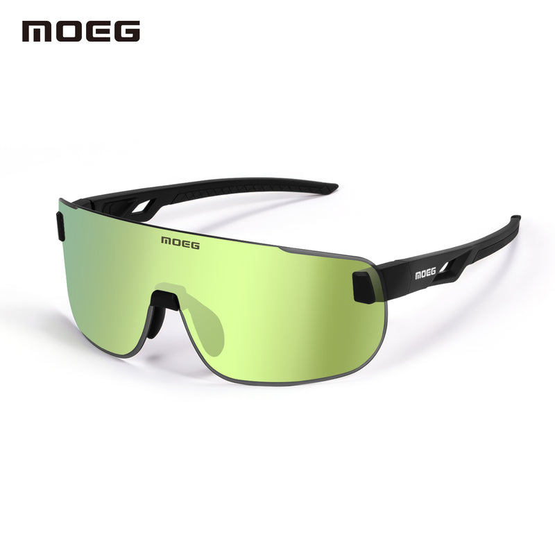 Load image into Gallery viewer, MOEG Cycling Sunglasses with Polarized REVO Lens MO9370