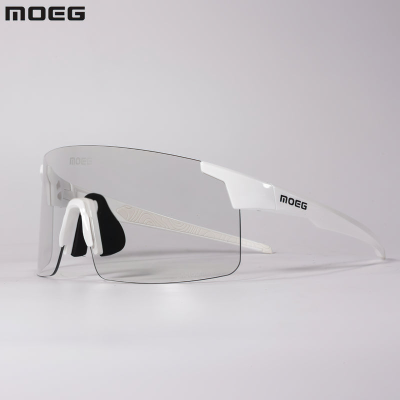Load image into Gallery viewer, MOEG Cycling Sunglasses Anti Fog Photochromic Lens MO993