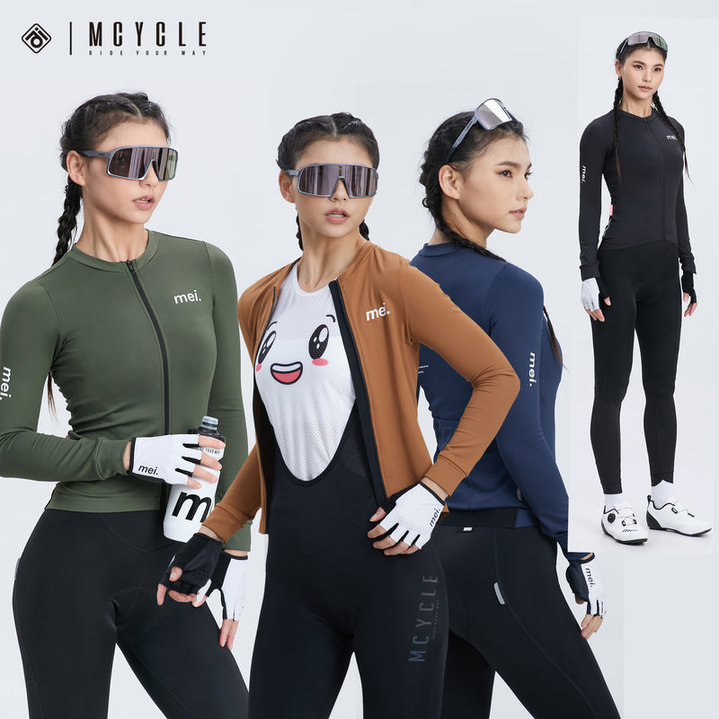 Load image into Gallery viewer, Mcycle Women's Thermal Long Sleeve Jersey MY253W