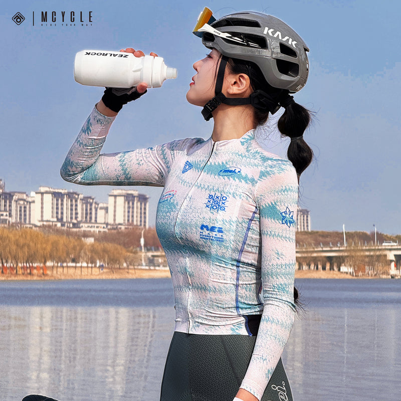 Load image into Gallery viewer, Mcycle Women's Pro Long Sleeve Cycling Jersey MY337W