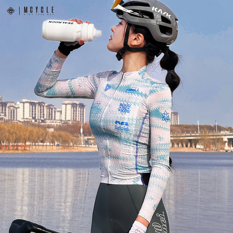 Load image into Gallery viewer, Mcycle Women's Pro Long Sleeve Cycling Jersey MY337W