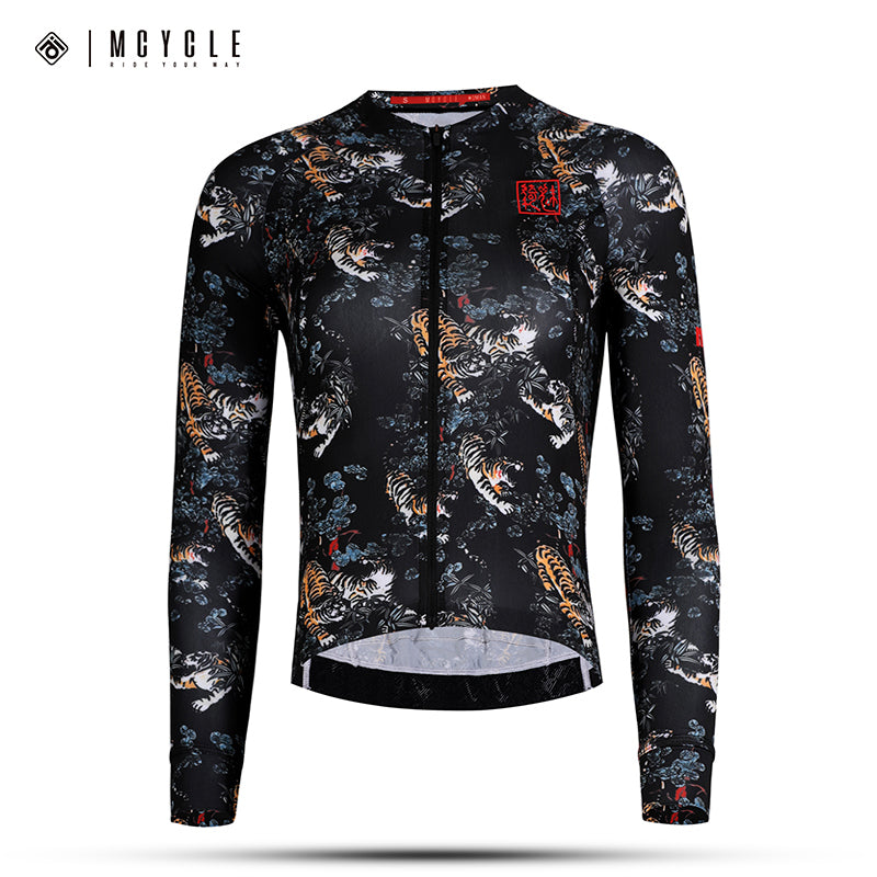 Load image into Gallery viewer, Mcycle Pro Men's Long Sleeve Cycling Jersey MY339