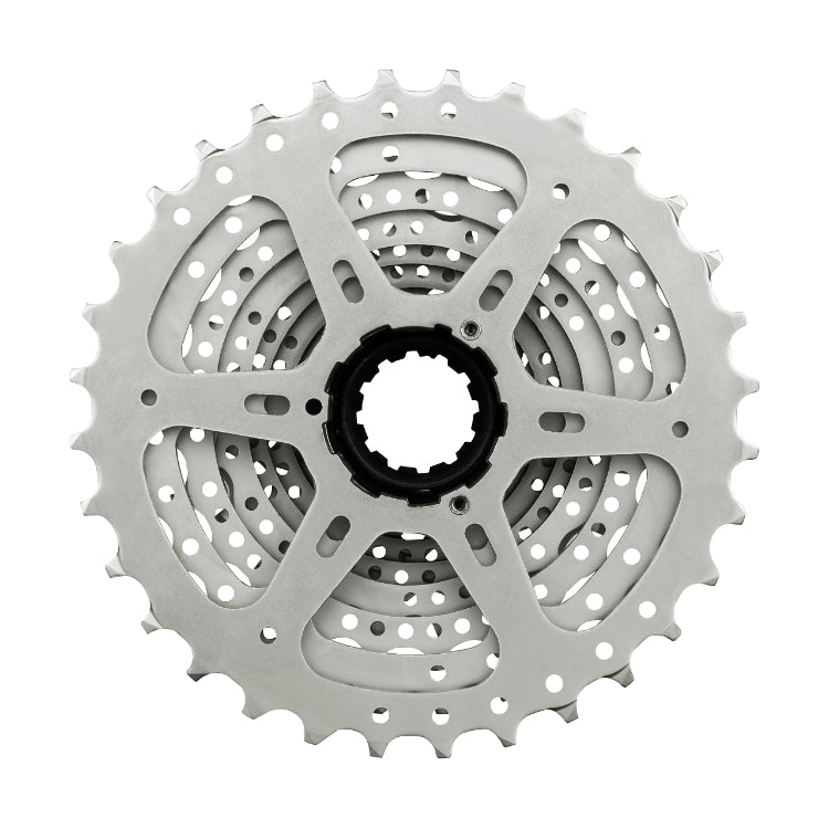 Load image into Gallery viewer, Shimano ALTUS 9-Speed Silver MTB Cassette Sprocket CS-HG201-9