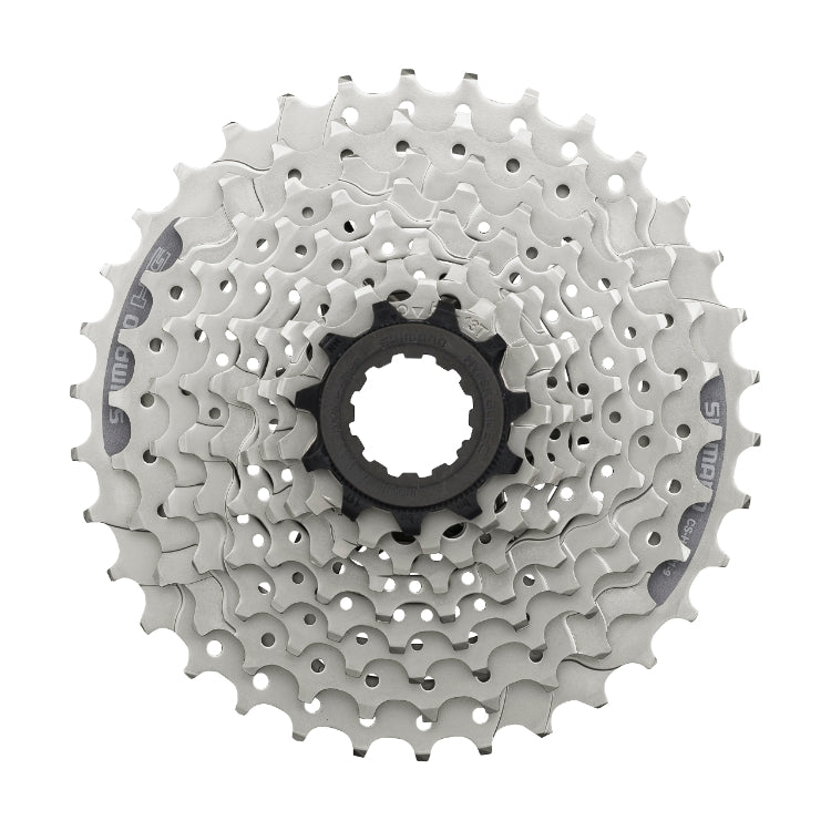 Load image into Gallery viewer, Shimano ALTUS 9-Speed Silver MTB Cassette Sprocket CS-HG201-9
