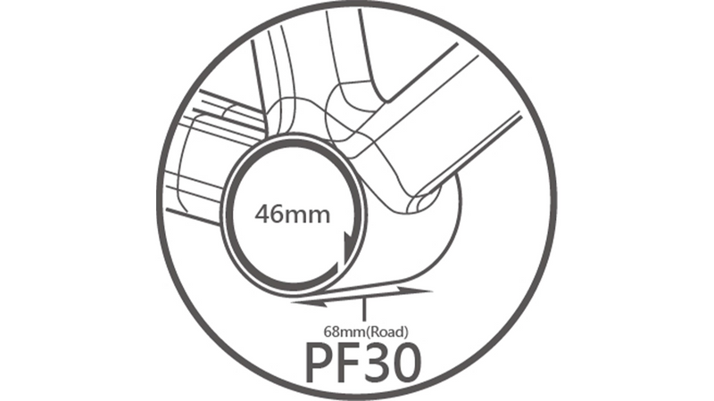 Load image into Gallery viewer, TRiPEAK PF30 68mm 3-in-1 Bottom Bracket G5 Ceramic Bearing