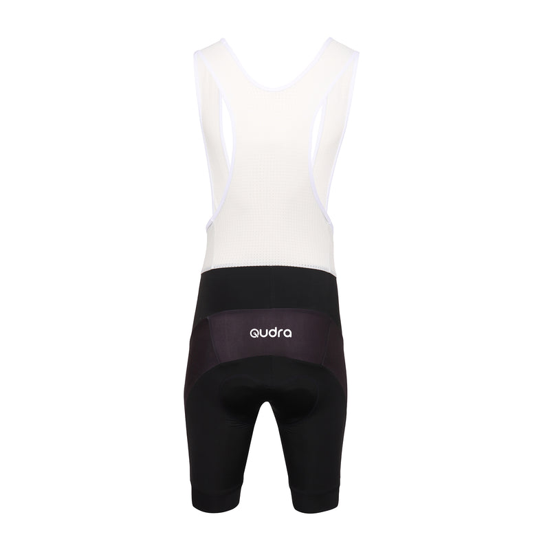 Load image into Gallery viewer, Qudra Cycling Jersey and Bib Tights Top with Short Pants White 062