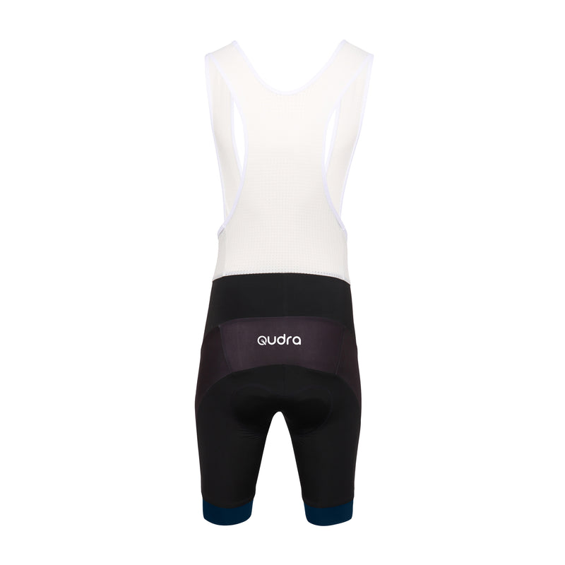 Load image into Gallery viewer, Qudra Cycling Jersey and Bib Tights Top with Short Pants Navy Blue 064