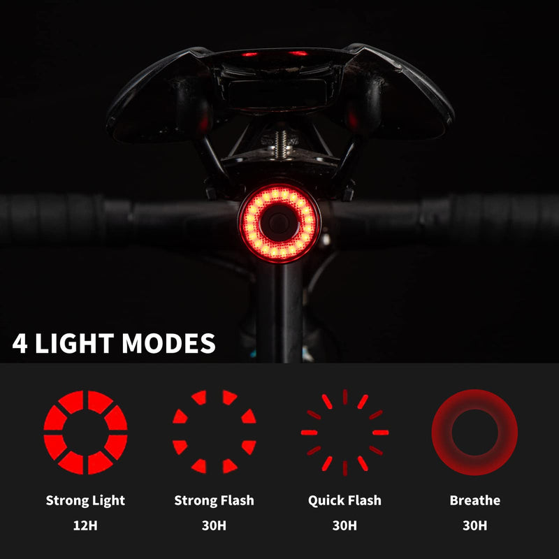 Load image into Gallery viewer, ROCKBROS Q3 Smart Bike Brake & Tail Light