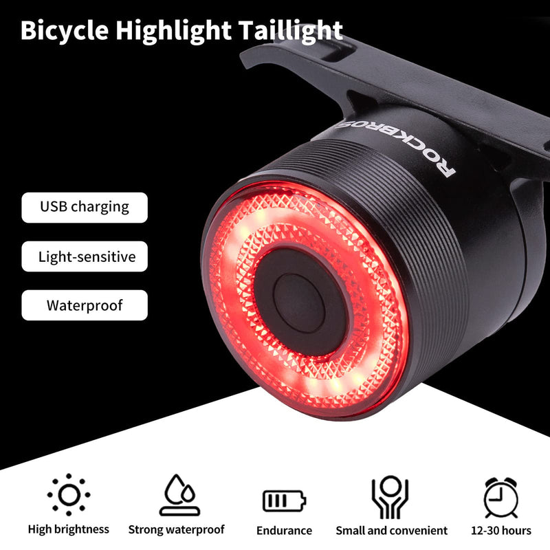 Load image into Gallery viewer, ROCKBROS Q3 Smart Bike Brake & Tail Light