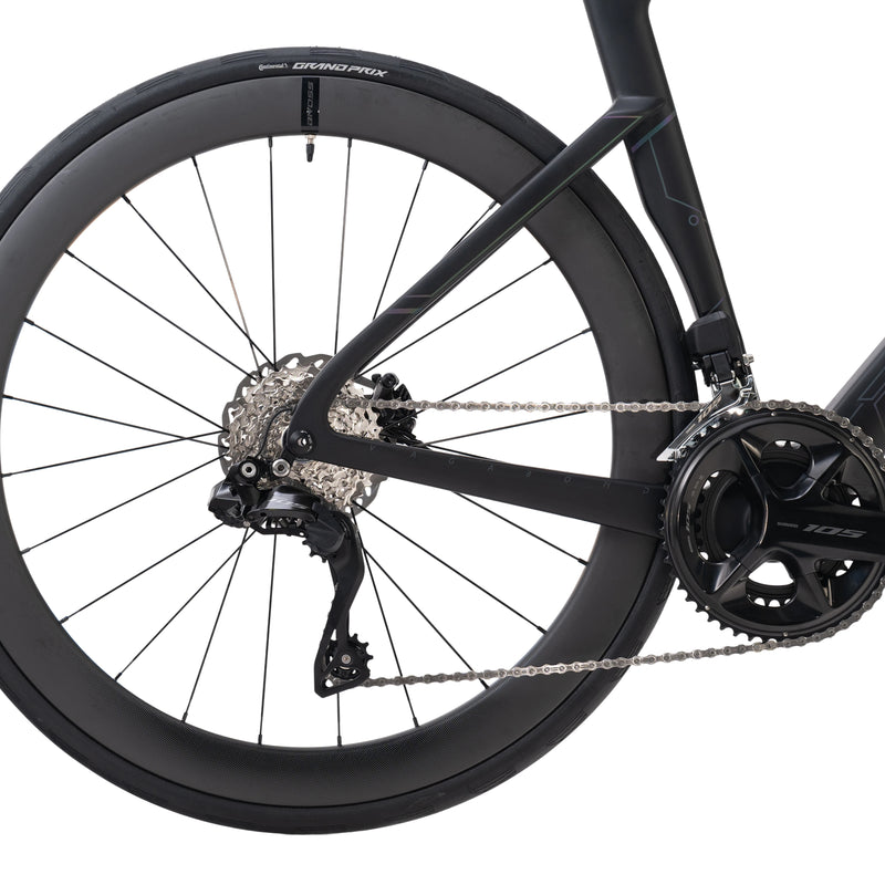 Load image into Gallery viewer, Bross Vagabond Aero 6SE 105 Di2 R7170 Carbon Road Bike with Carbon Wheels